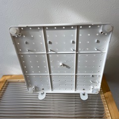 ペグボード　収納　卓上の画像