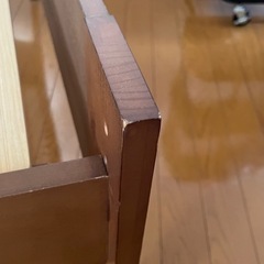 ※受け取り予定者決定【3/21まで】シングルベッド　すのこベッドの画像