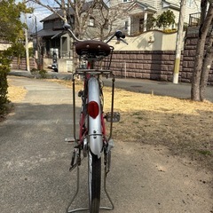 26インチ 自転車 内装3段 LEDライト 鍵2本あり ウッディタウン中央駅付近手渡し
の画像