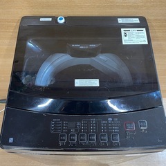 【k26洗濯機】 NTR60 BKN ニトリの画像