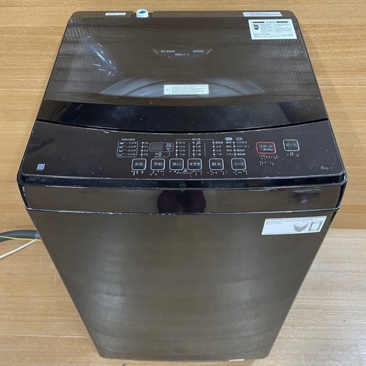 【k26洗濯機】 NTR60 BKN ニトリ
