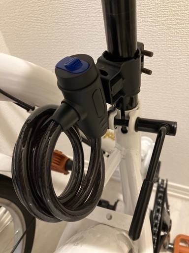 折りたたみ自転車　パンク？
