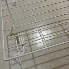 折りたたみ収納ラック　白色　4台　棚　物置の画像