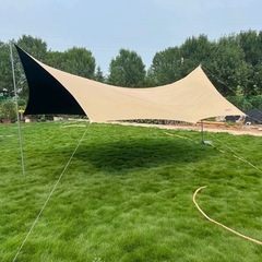 キャンプ　タープ　防水防熱の画像