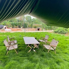 キャンプ　タープ　防水防熱の画像