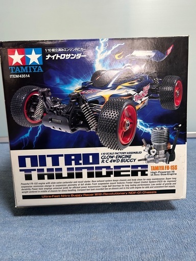 ?完売?タミヤ ナイトロサンダー　組立済みエンジンRCカー　未使用品？　ラジコン