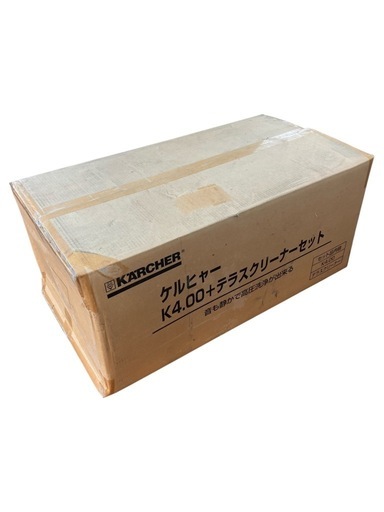 未使用品 ケルヒャー K4.00+テラスクリーナーセット
