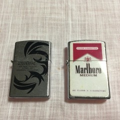 ◆オイルライター2点セット◆マルボロ他の画像
