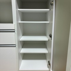 食器棚 ホワイトの画像