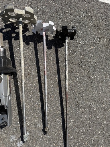 【動作確認済み】RYOBI リョービ パワーミキサ PM-1103 撹拌機 ミキシングブレード3本付き