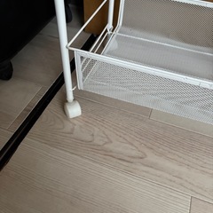 ホワイトラック　キャスター付きの画像