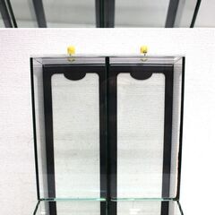 ≪ZS846ジ-⑥≫ コーヒー豆 ガラスケース/ショーケース 2個セット カフェ/店舗什器 ディスプレイ 昭和レトロ 蓋欠品/現状品 現状品 この度は、ご覧いただきありがとうございます。の画像