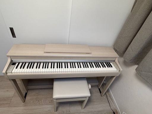 KAWAI CN29A 21年　デジタルピアノ（88鍵・ホワイト）、椅子付きです。