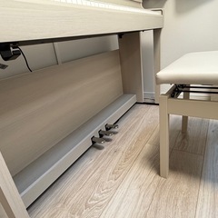KAWAI CN29A 21年　デジタルピアノ（88鍵・ホワイト）、椅子付きです。の画像