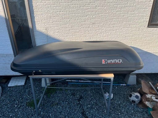 INNO ルーフボックス BR764 ストリームボックス 340L ブラック カギ付き