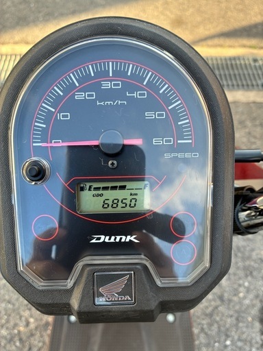 ホンダ Dunk ダンク  機関良好 不具合無し 調子良いよ！外装が残念、傷だらけ、、、お引き取り可能な方