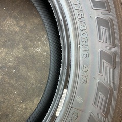 ジムニー新車外し　175/80R16 ブリヂストン　DUELERの画像