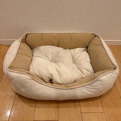 ２個セット ペット用ベッド 丸＆四角の画像