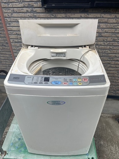 大容量　7キロ　洗濯機