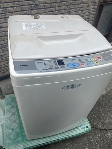大容量　7キロ　洗濯機