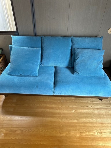 有名家具店で購入✨３人掛けソファ- 