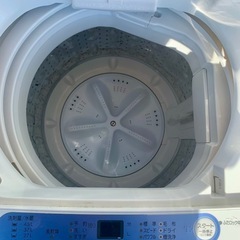 洗濯機 5kg 2018年製 美品 一人暮らし用 引き取り限定 の画像