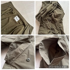 カスタネ モッズコート フリーサイズ オリーブ kastane レディース 長袖の画像