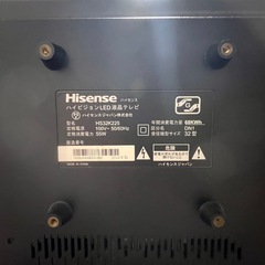 ハイセンス32インチ液晶テレビ2016年製の画像