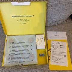 チョコザップ入会特典 スターターキット 体組成計＋ヘルスウォッチの画像