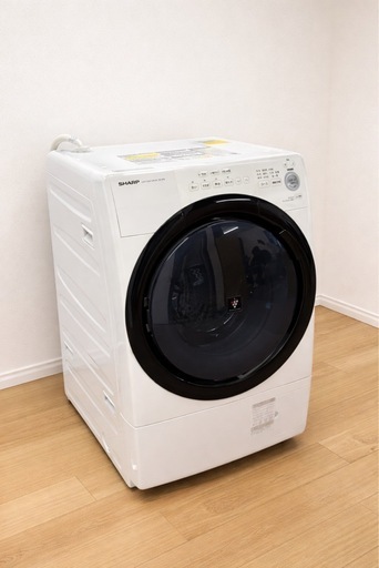 SHARP シャープ　ドラム式電気洗濯乾燥機 　2020年　ES-S7E-WL