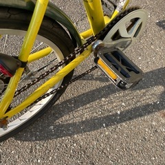 【３月いっぱいまで募集 
引取限定：博多区】ミニベロ イエローの画像
