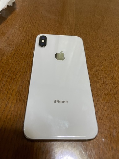 美品！　iPhoneX  256GB 白