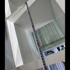 【美品】　オープンシェルフ　白　の画像