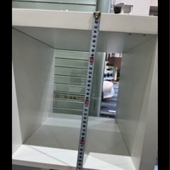 【美品】　オープンシェルフ　白　の画像
