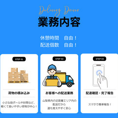 🚚【週5-6日】日給13,000～20,000円！軽貨物の配送ドライバー｜業務委託｜好条件を約束します！の画像