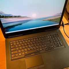 断捨離価格!Dell precision Dell precision 7710改その①　i7 6820HQ Quadro M5000M GPU搭載！FHV メモリー32G　新品SSD512G＋HDD500G！win11pro64の画像