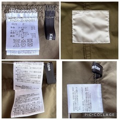 カスタネ モッズコート フリーサイズ オリーブ kastane レディース 長袖の画像