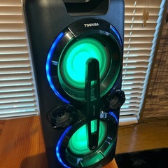 【TOSHIBA】ポータブル サウンド システムの画像