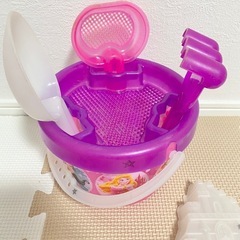 ディズニープリンセス　砂場セット&おまけの画像