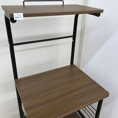 A-1676【リユースのサカイ野々市店】ジモティ来店特価‼  レンジラック 茶/黒 ※クリーニング済みの画像