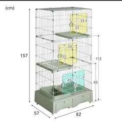 猫ケージの画像