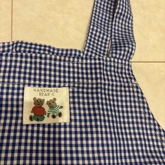 エプロン　子供用の画像