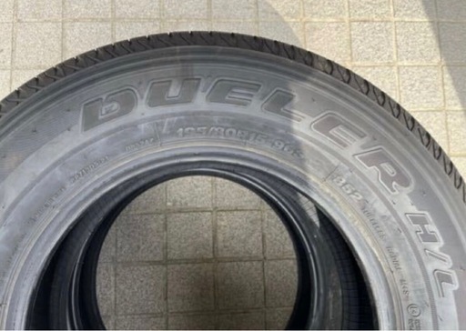 ★新同品 ブリヂストン デューラー H/L 195/80R15 2024年51週 4本 ジムニー シエラJB74 ノマド JC74 ハ