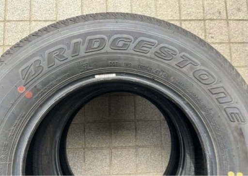 ★新同品 ブリヂストン デューラー H/L 195/80R15 2024年51週 4本 ジムニー シエラJB74 ノマド JC74 ハ