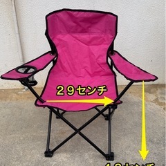 子供用キャンプ、椅子の画像