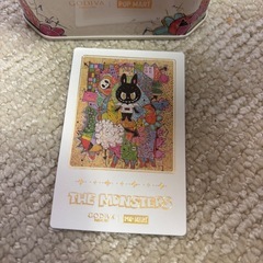 【最終価格】GODIVA POP MARTコラボ　空缶　ラブブLABUBU①の画像
