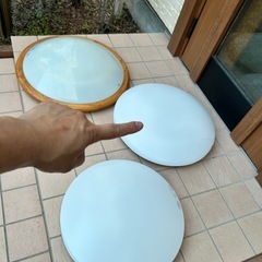 シーリングライト３つセットの画像