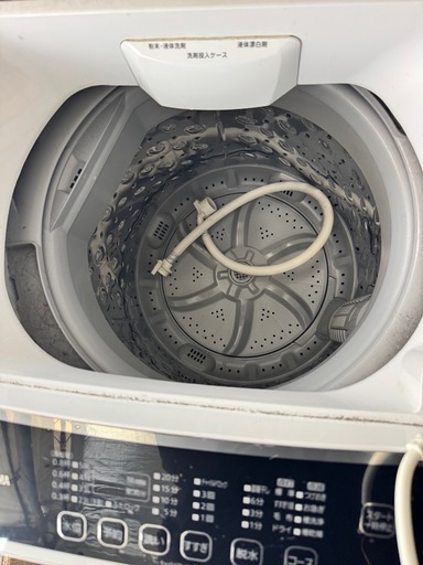 稼働品☆アイリスオーヤマ 6.0kg 全自動洗濯機:2022年製