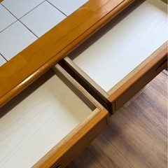 収納棚ゴミ入れ付きの画像