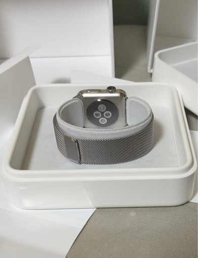 新品　APPLE WATCH 38mm ステンレス SV130-180